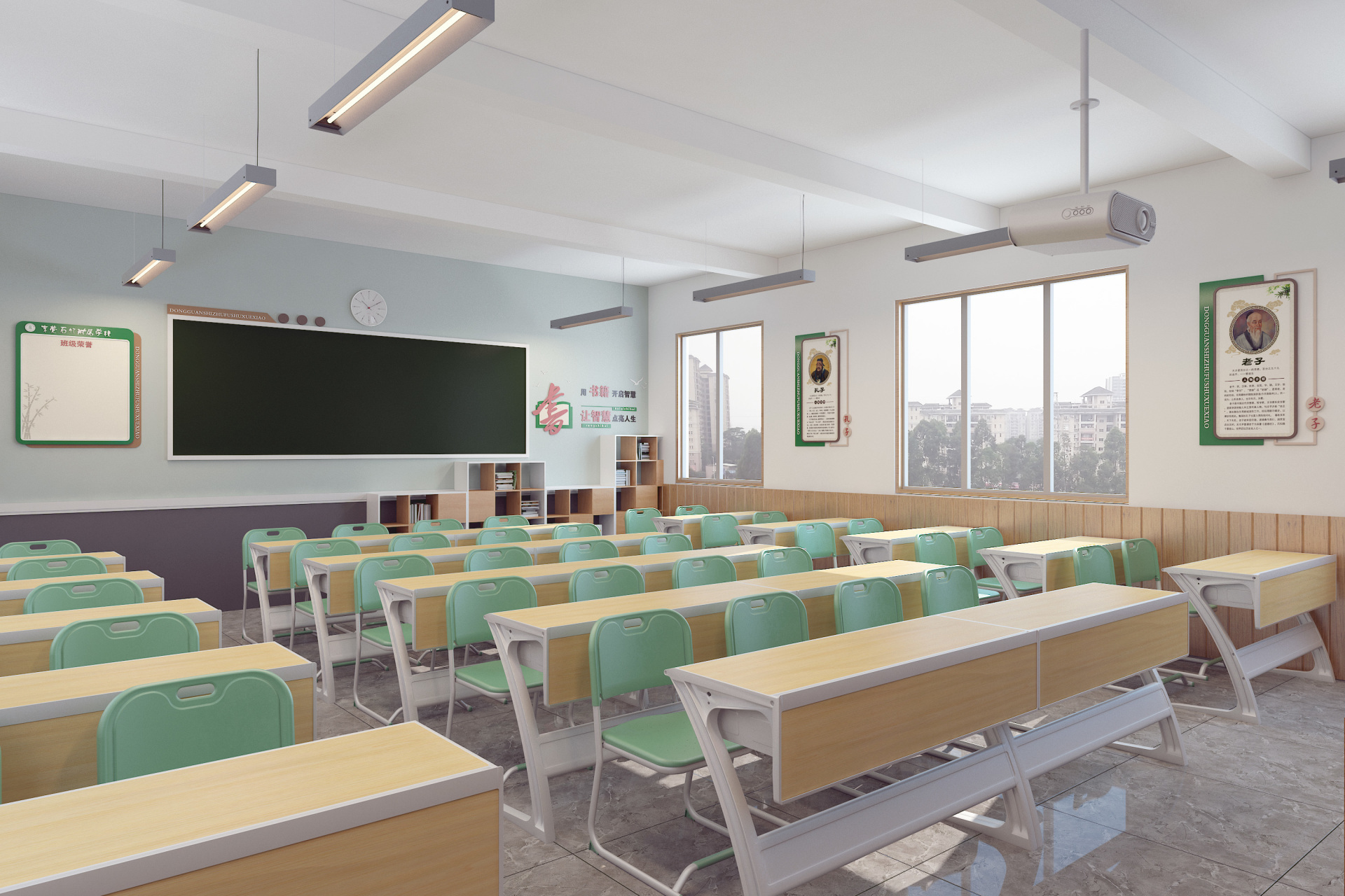 校用课桌椅的选购原则